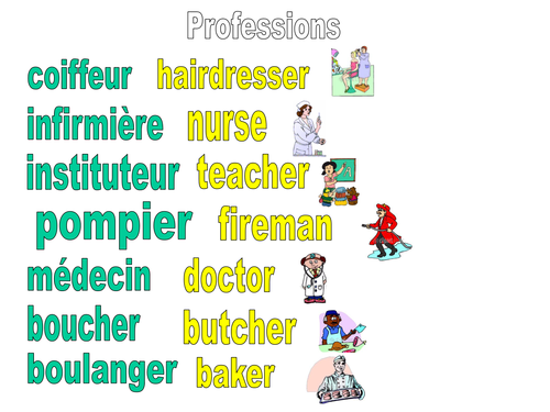 French vocab booster on Jobs