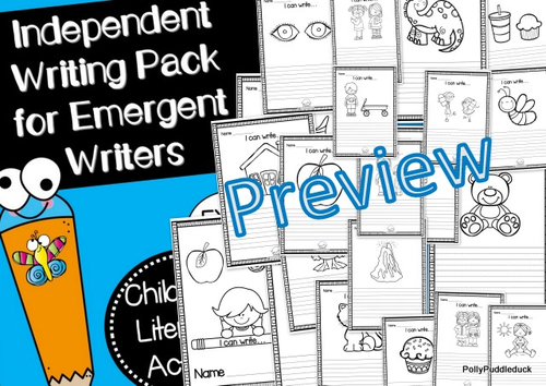 Independent Writing Pack for Emergent Writers
