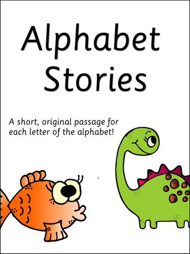 Alphabet Stories - A short passage for every letter of the