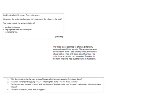 NEW SPEC AQA English Language Paper 1 INTRO - Q1-2