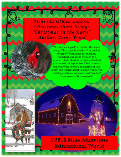 Short Story Narrative: Christmas in the Barn