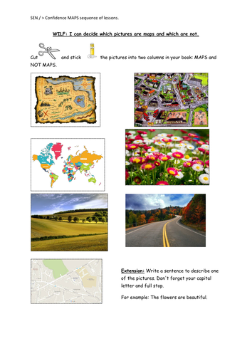 MAPS - SEN / Lower Ability booklet 