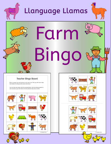 Farm Bingo