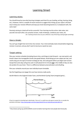 How to Revise