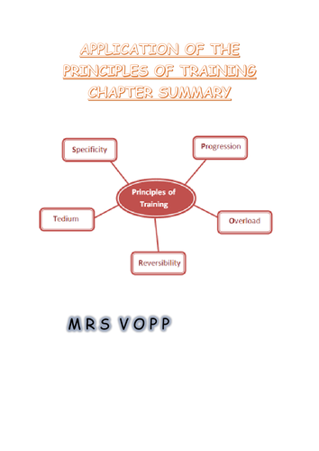 A2 PERIODISATION CHAPTER SUMMARY