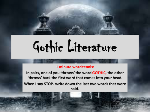 Introduction to Gothic Themes.