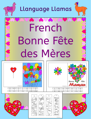 French Mother S Day Bonne Fete Des Meres Teaching Resources
