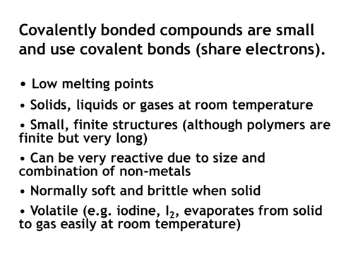 Types of Bonding