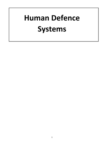 AQA Defence Questions Exam booklet