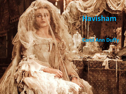 SQA National 5 English and Higher Literature Poetry - 'Havisham' by Carol Ann Duffy.