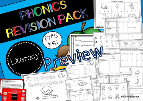 Phonics revision games image