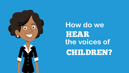 How do we hear the voices of children?
