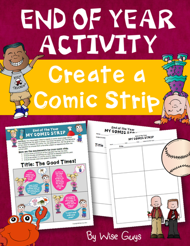 Computing - KS1 - Create a comic book/strip by vwangie - UK Teaching