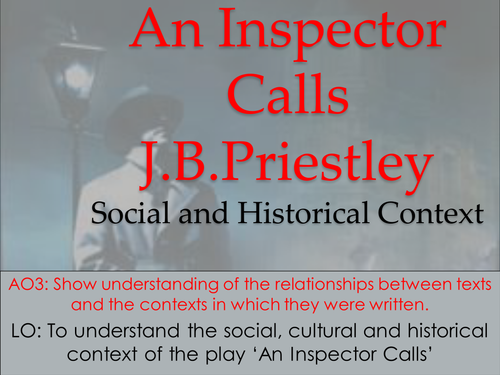 An Inspector Calls complete scheme of work  AQA GCSE Literature Paper 2   59 resources