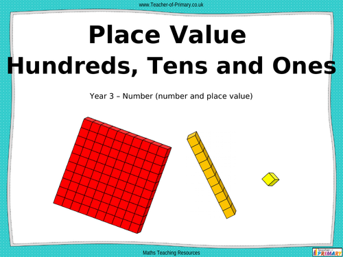place value hundreds tens and ones powerpoint