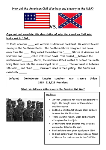 Printables Civil War Worksheet american civil war worksheets davezan bloggakuten