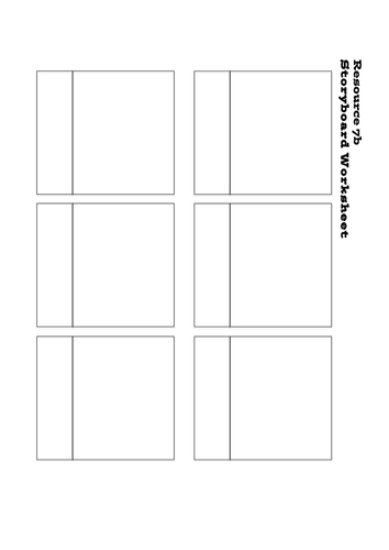 Story Board Template