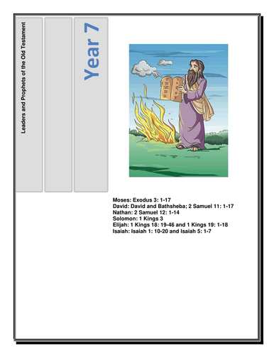 Leaders and Prophets from the Old Testament