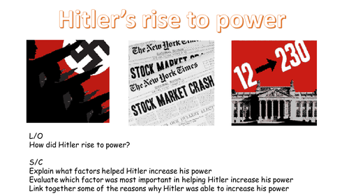 Hitler's rise to power