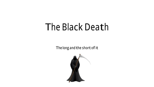 Black Death - short and long term consequences 