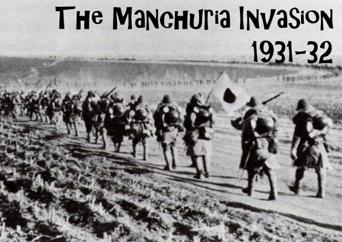 The Manchuria Invasion by Ichistory - Teaching Resources - Tes