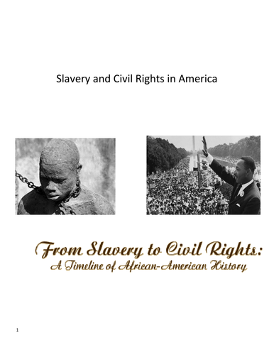 Slavery and Civil Rights 