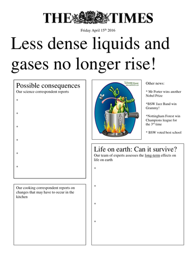 Heat transfer worksheets