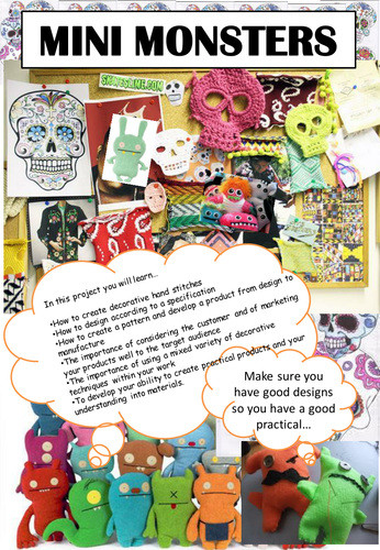 Textiles year 8 lesson plans SOW and booklet