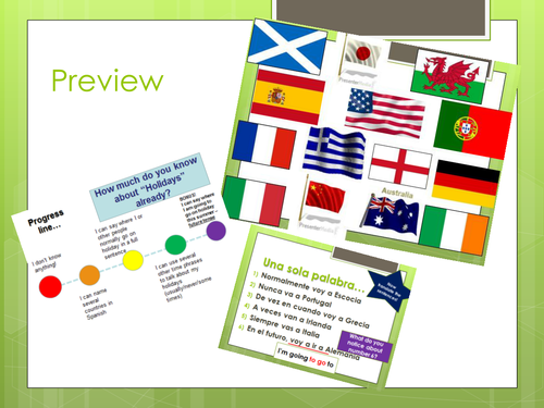 Introduction to Holidays - Vacaciones