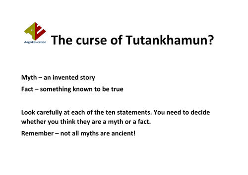 The curse of Tutankhamun?