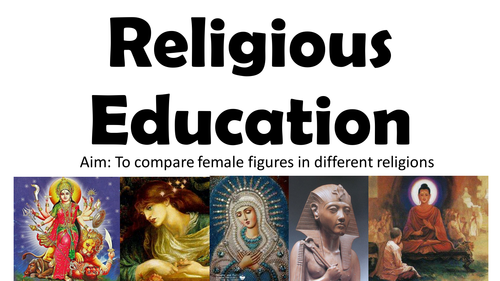 KS2: Female Figures in Religion (1 Lesson Pack)