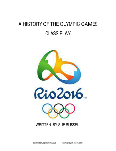 History of the Olympics Assembly