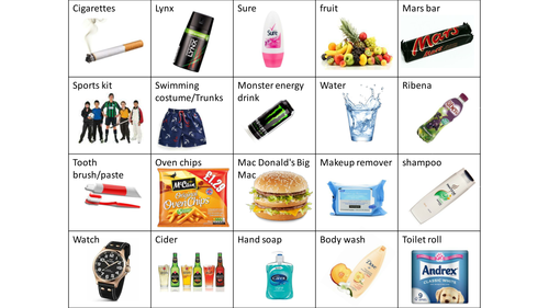 Healthy lifestyle card sort