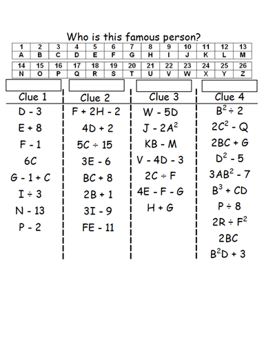 Algebra Substitution Codebreaker