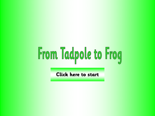 Life Cycles - From Tadpole to Frog Topic Pack