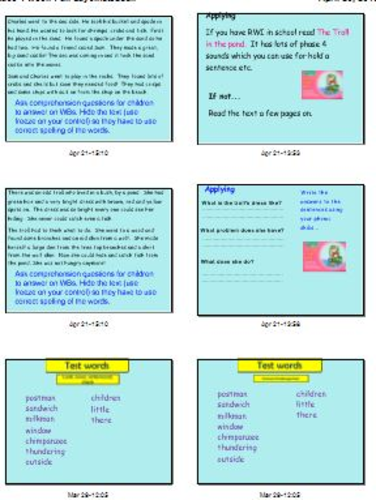Phase 4 Letters & Sounds phonics - all you need to teach week 4 & assess - great for supply!
