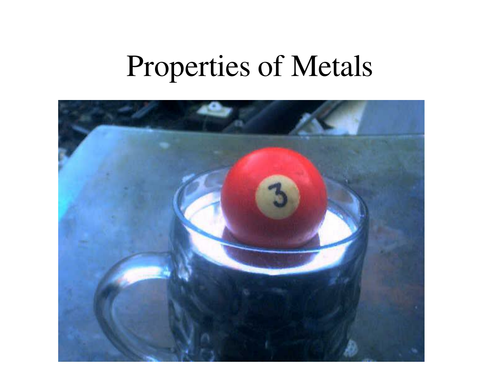 Properties of metals