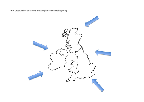 UK Weather and Air Masses - AQA A Level