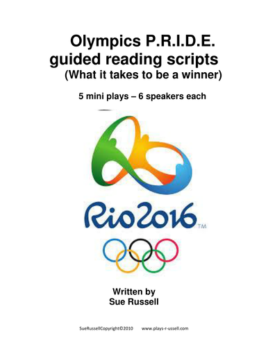 Olympics PRIDE Guided Reading Scripts 2016