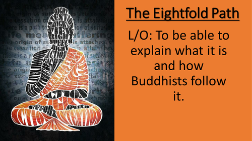 The Buddhist Eightfold Path