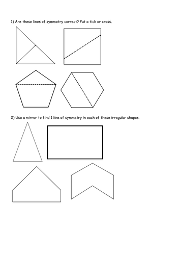 Lines of Symmetry 