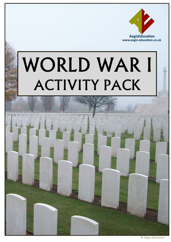 World War I Activity Pack