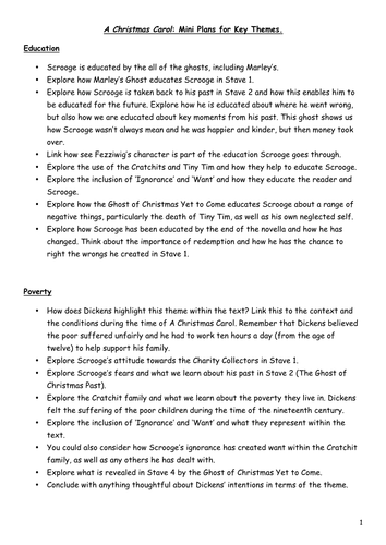 a christmas carol analysis essay