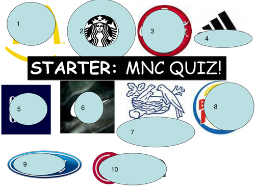 Globalisation Introduction for KS3