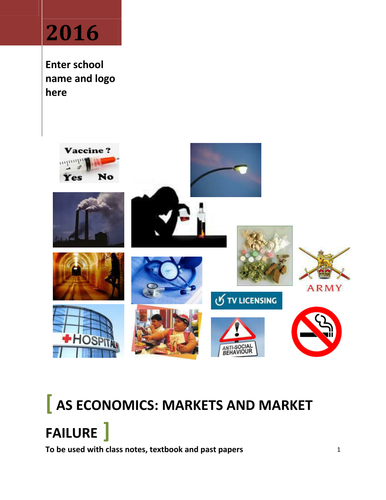 AS ECONOMICS: MARKETS AND MARKET FAILURE 