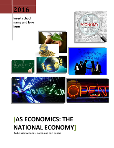 AS ECONOMICS: THE NATIONAL ECONOMY