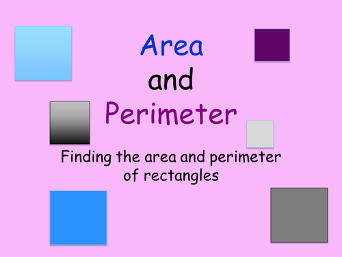 presentation on area