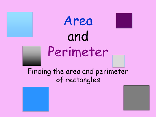 Area and Perimeter Powerpoint
