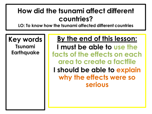 How did the Indian Ocean tsunami affect different countries
