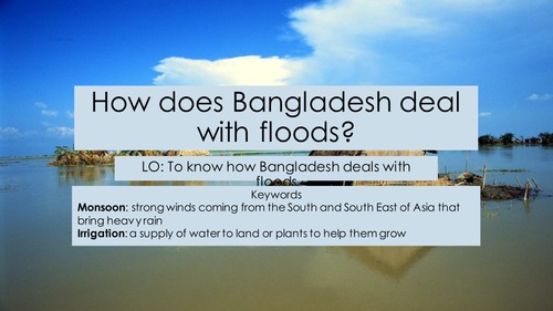 How does Bangladesh deal with floods